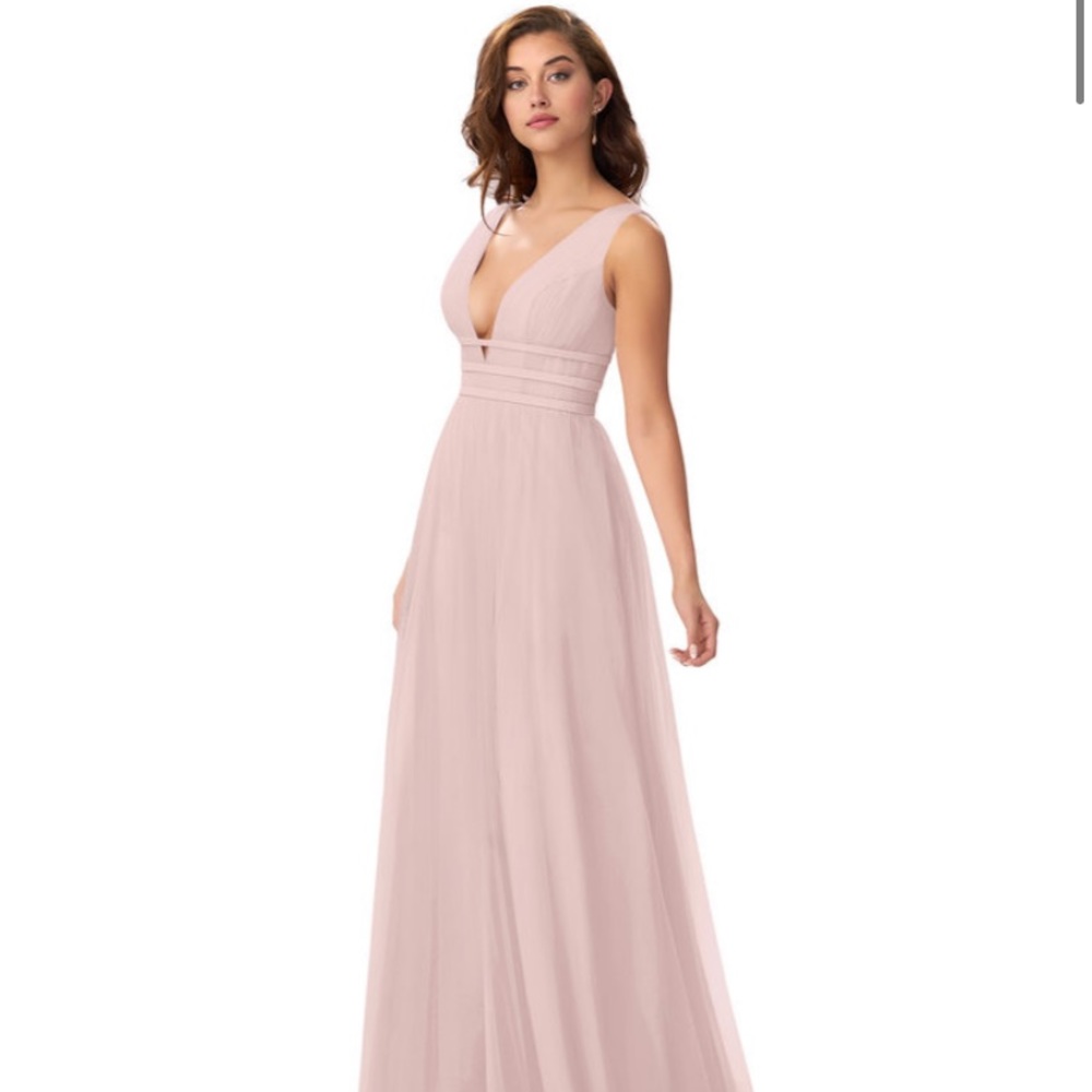 Azazie Katana dress - Dusty Rose